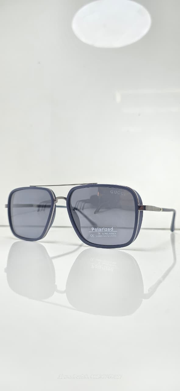 POLARIZEDGUCCI LUXURY METAL FRAME FOR MEN.