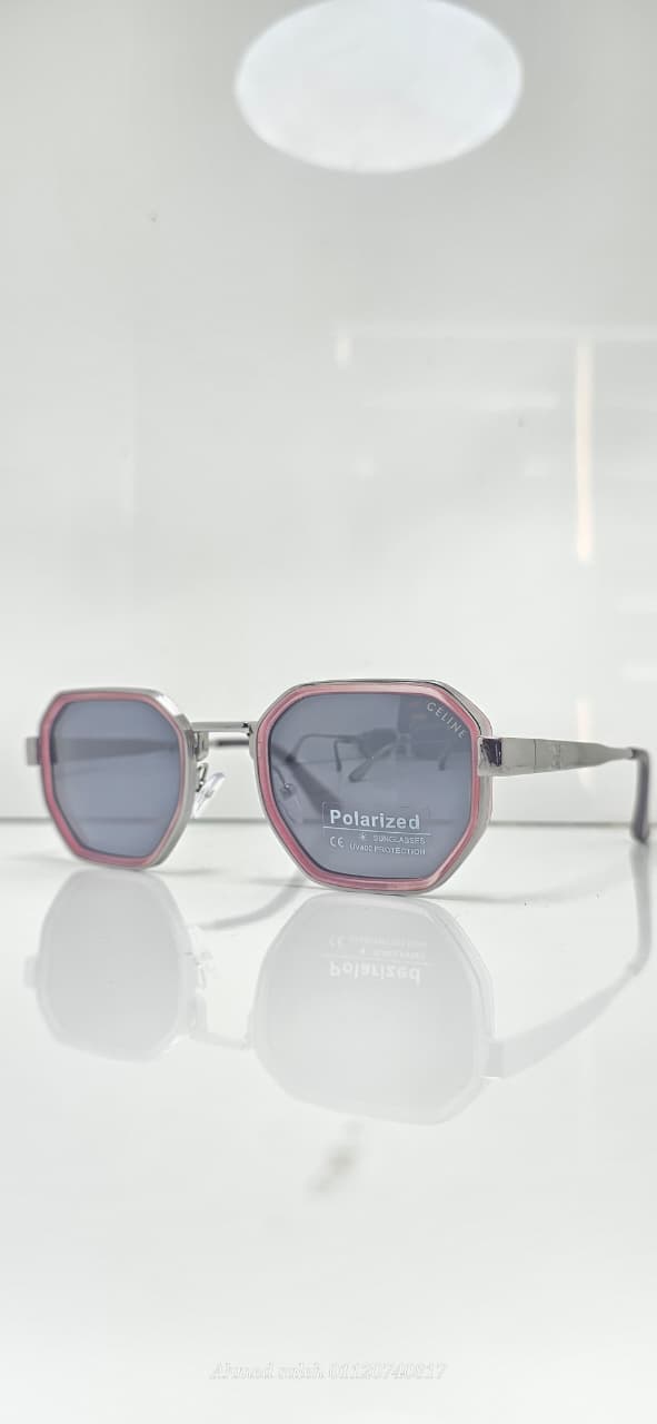 POLARIZED CELINE LUXURY METAL FRAME FOR MEN.