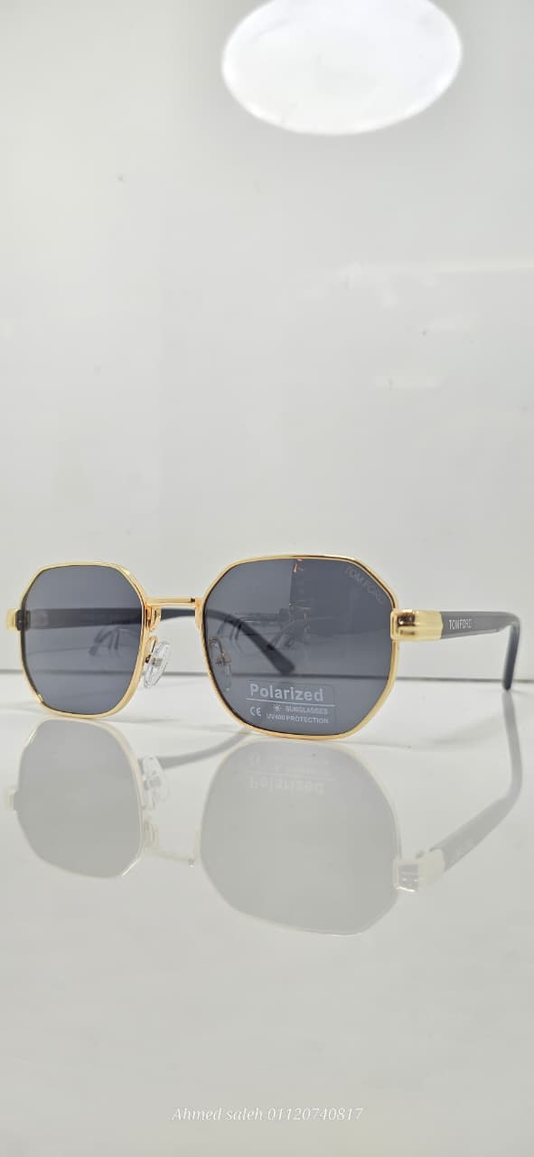 POLARIZED EMPORIO ARMANI LUXURY METAL FRAME FOR MEN.