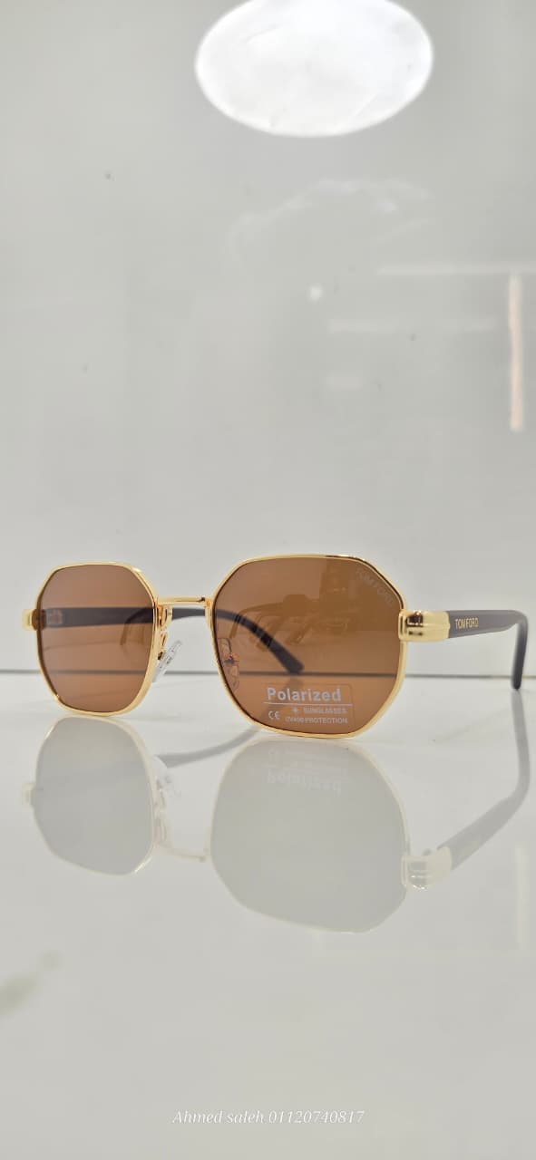 POLARIZED EMPORIO ARMANI LUXURY METAL FRAME FOR MEN.