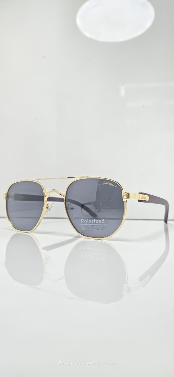 POLARIZEDCARTIER LUXURY METAL FRAME FOR MEN.