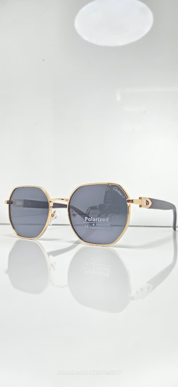 POLARIZED CARTIER LUXURY METAL FRAME FOR MEN.