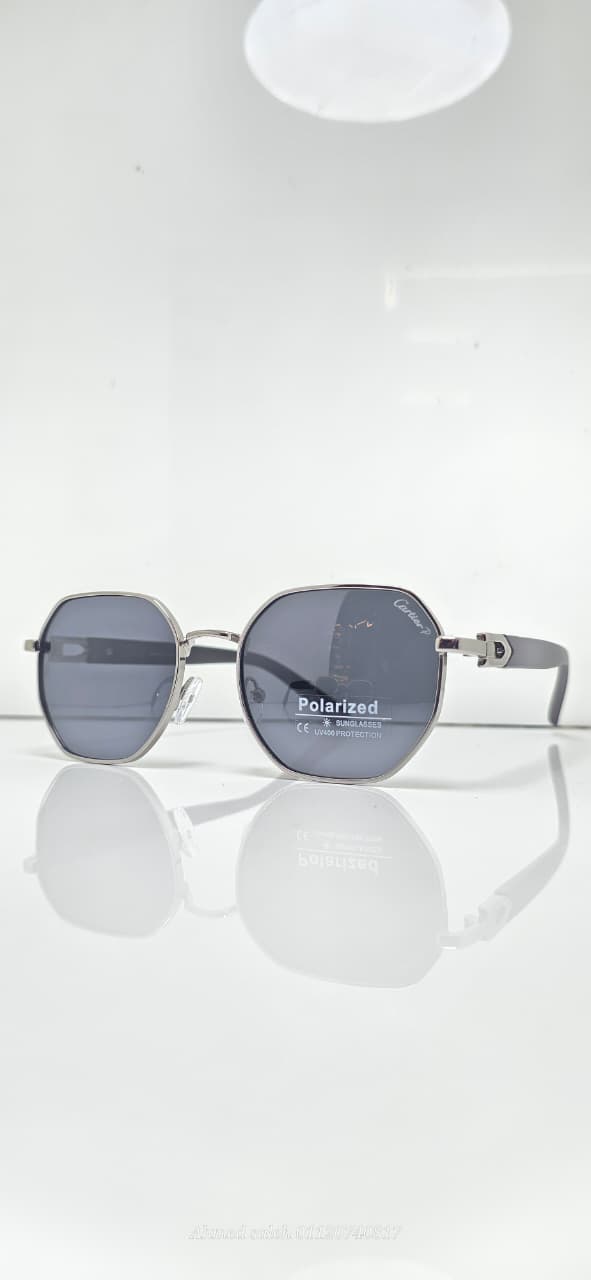 POLARIZED CARTIER LUXURY METAL FRAME FOR MEN.