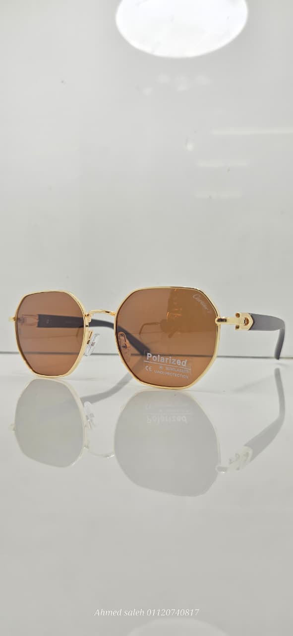 POLARIZED CARTIER LUXURY METAL FRAME FOR MEN.