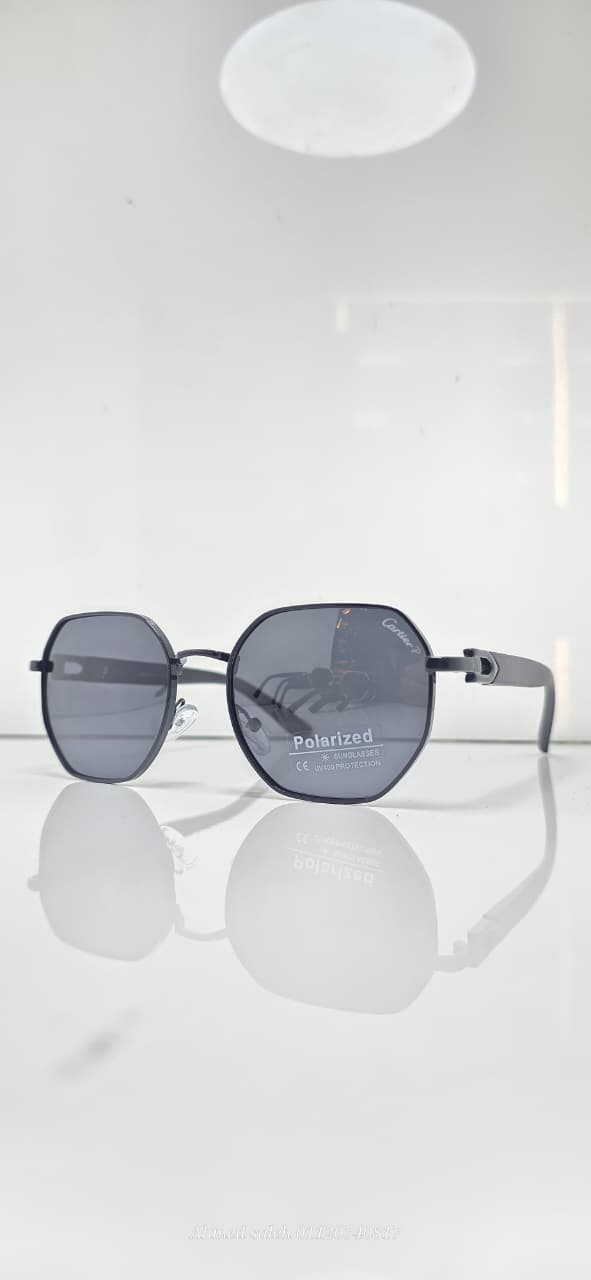 POLARIZED CARTIER LUXURY METAL FRAME FOR MEN.