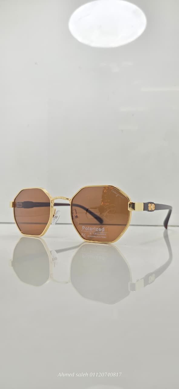 POLARIZED FERRAGAMO  LUXURY METAL FRAME FOR MEN.