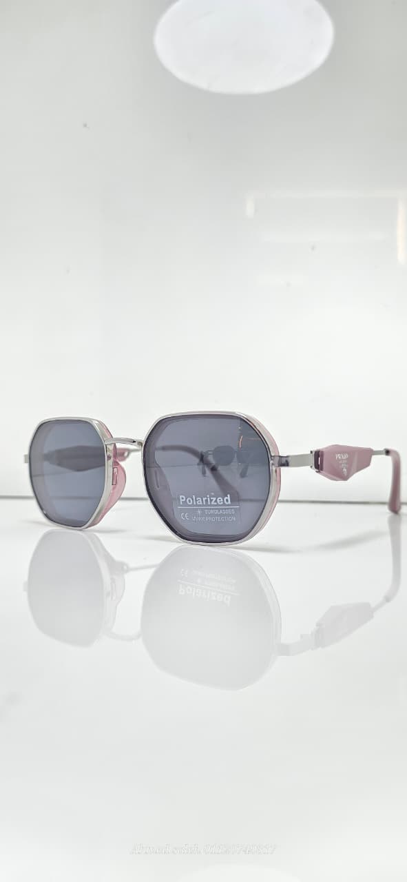 POLARIZED PRADA LUXURY METAL FRAME FOR MEN.