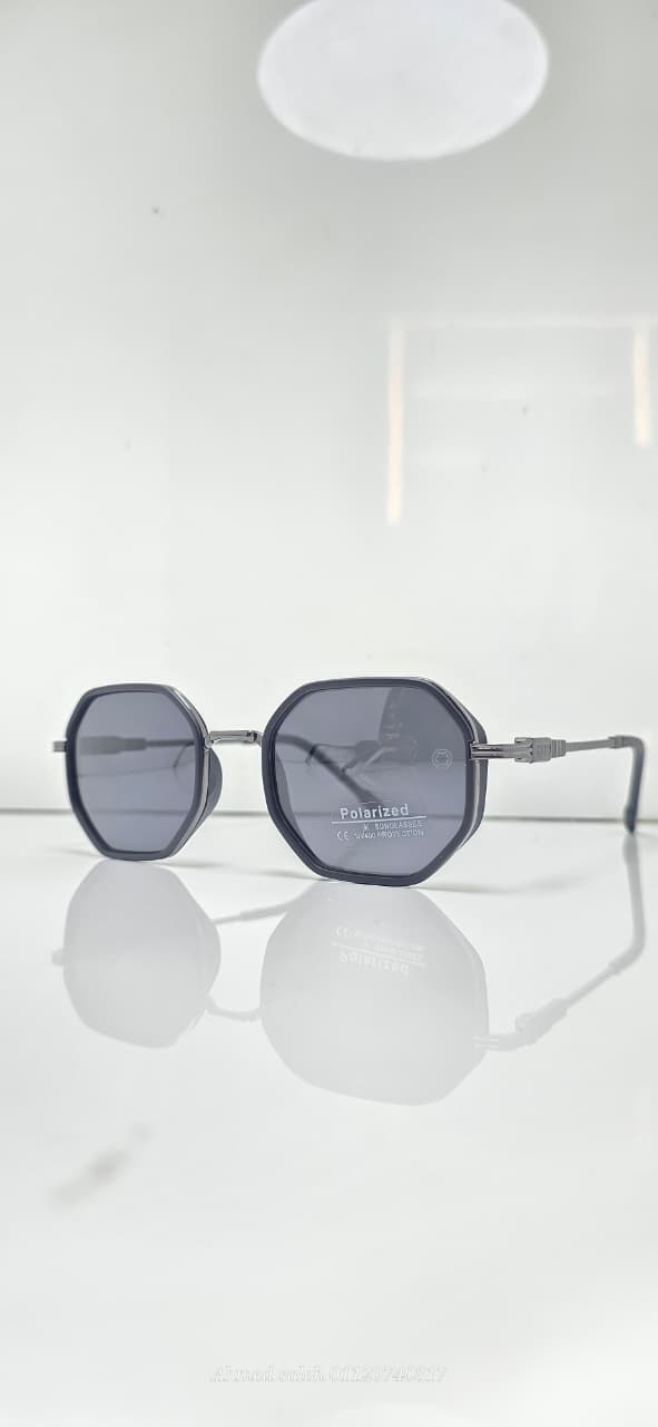 POLARIZED MONT-BLANC LUXURY METAL FRAME FOR MEN.
