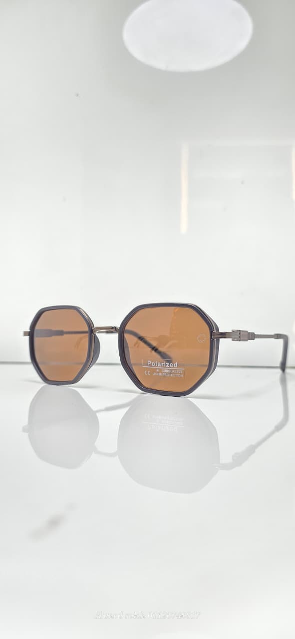 POLARIZED MONT-BLANC LUXURY METAL FRAME FOR MEN.