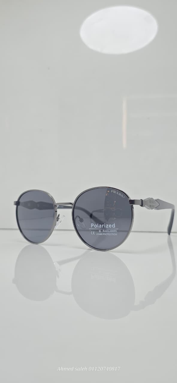 POLARIZED PRADA LUXURY METAL FRAME FOR MEN.