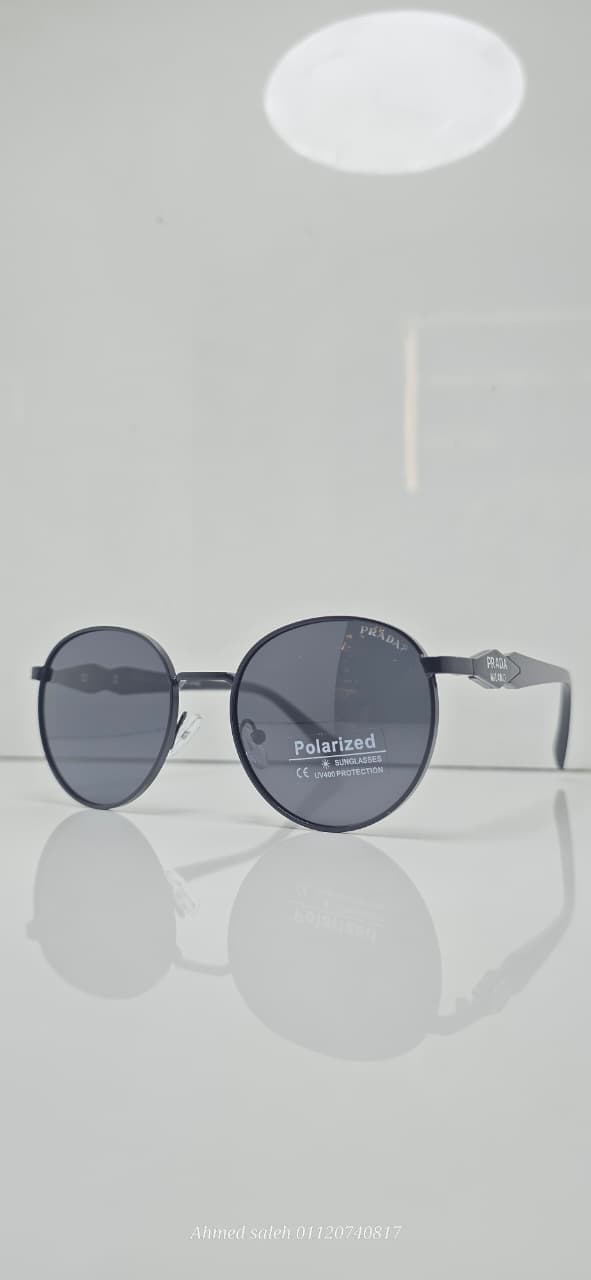 POLARIZED PRADA LUXURY METAL FRAME FOR MEN.