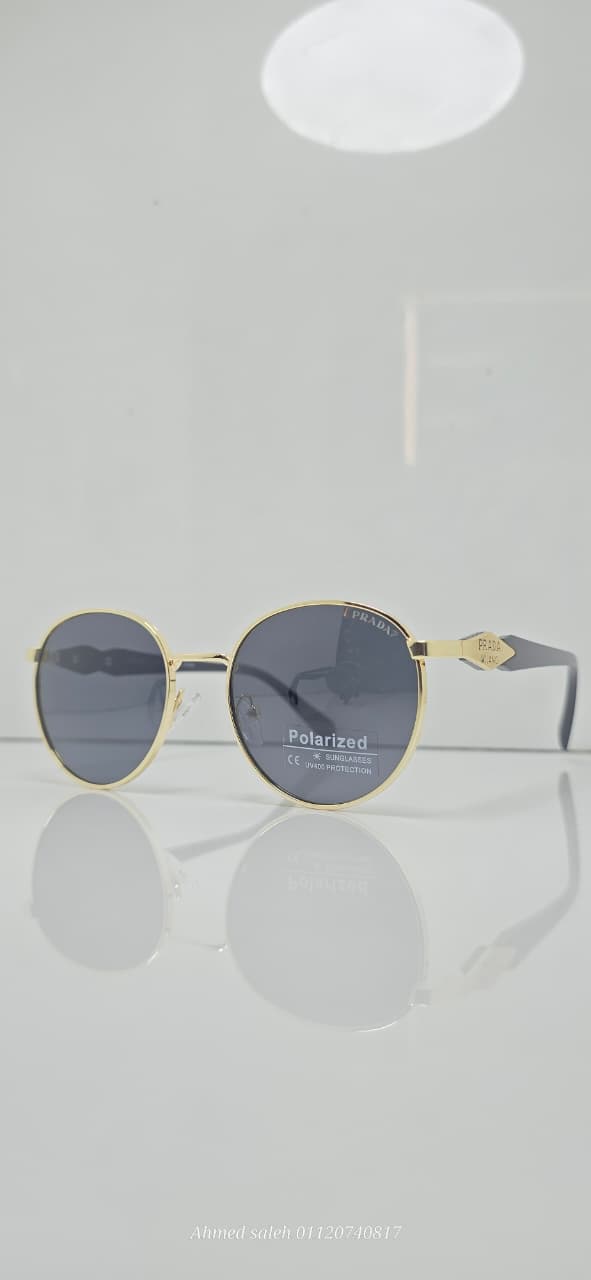 POLARIZED PRADA LUXURY METAL FRAME FOR MEN.