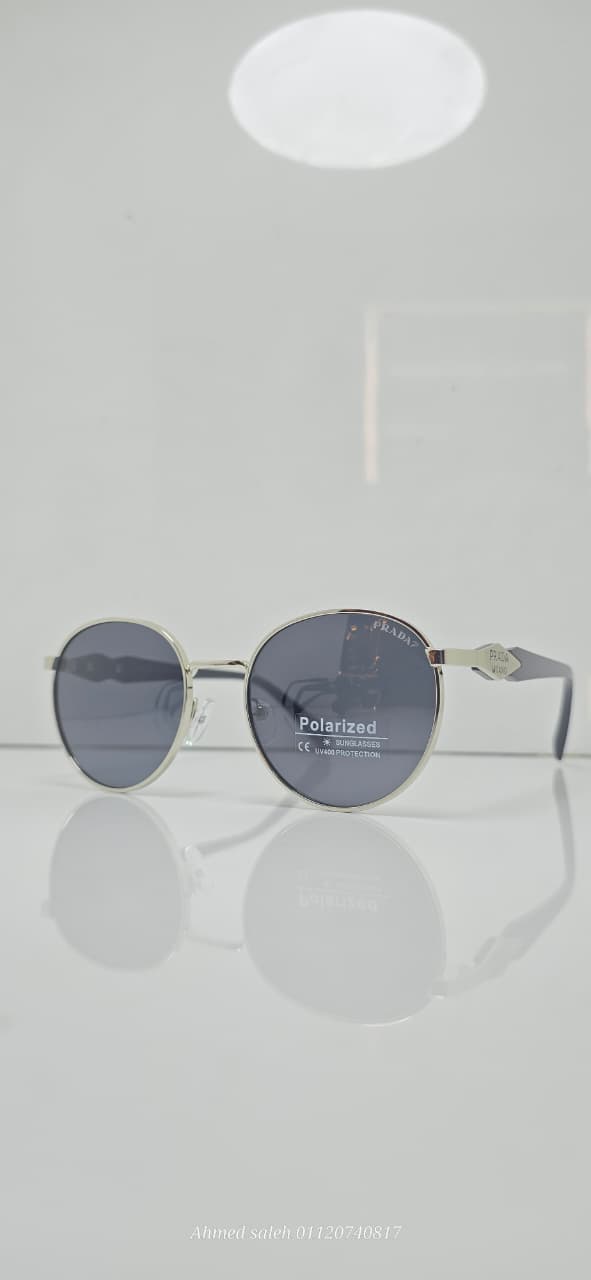 POLARIZED PRADA LUXURY METAL FRAME FOR MEN.