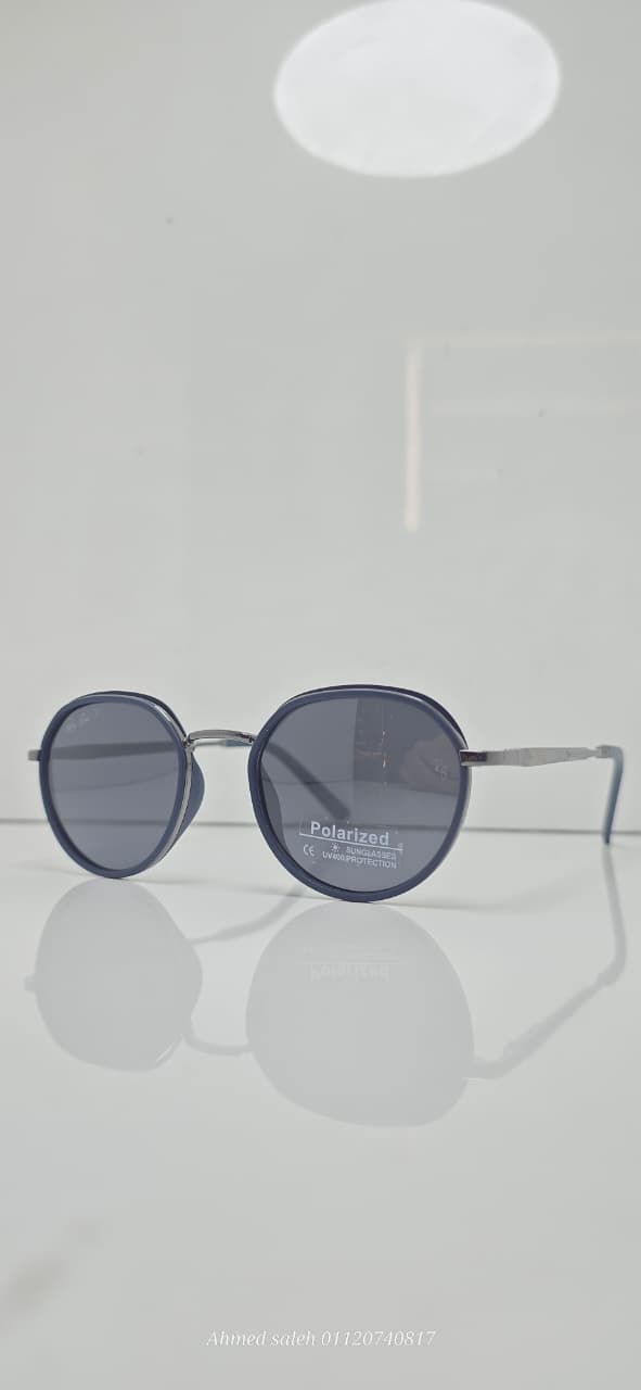 POLARIZED RAY-BAN LUXURY METAL FRAME FOR MEN.