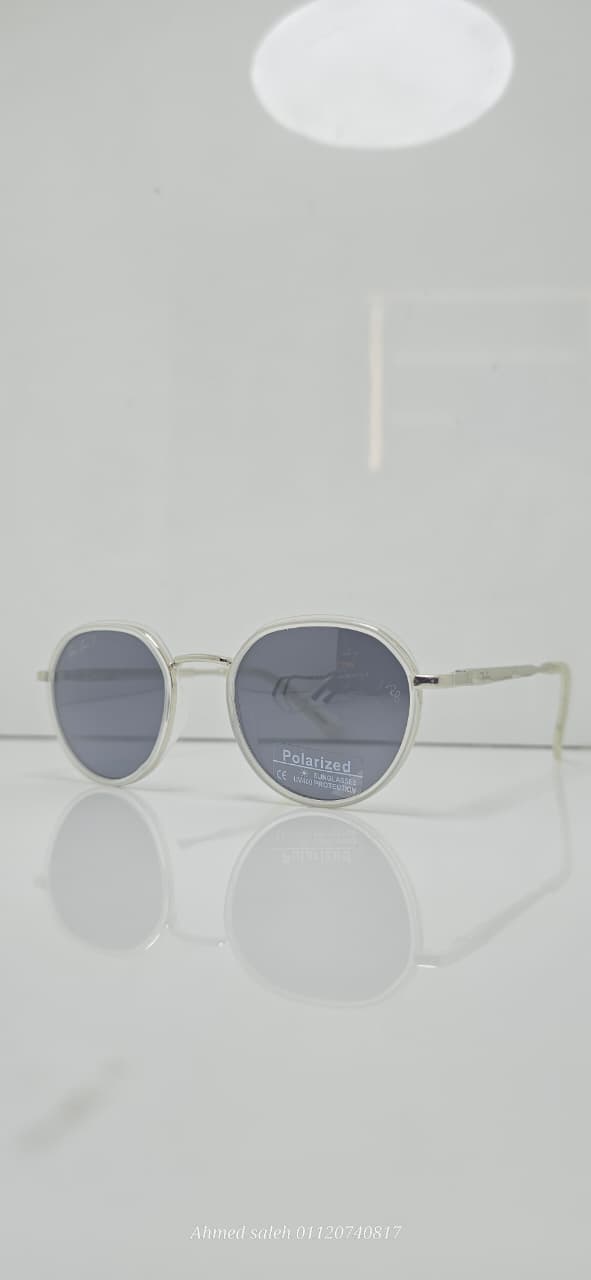 POLARIZED RAY-BAN LUXURY METAL FRAME FOR MEN.