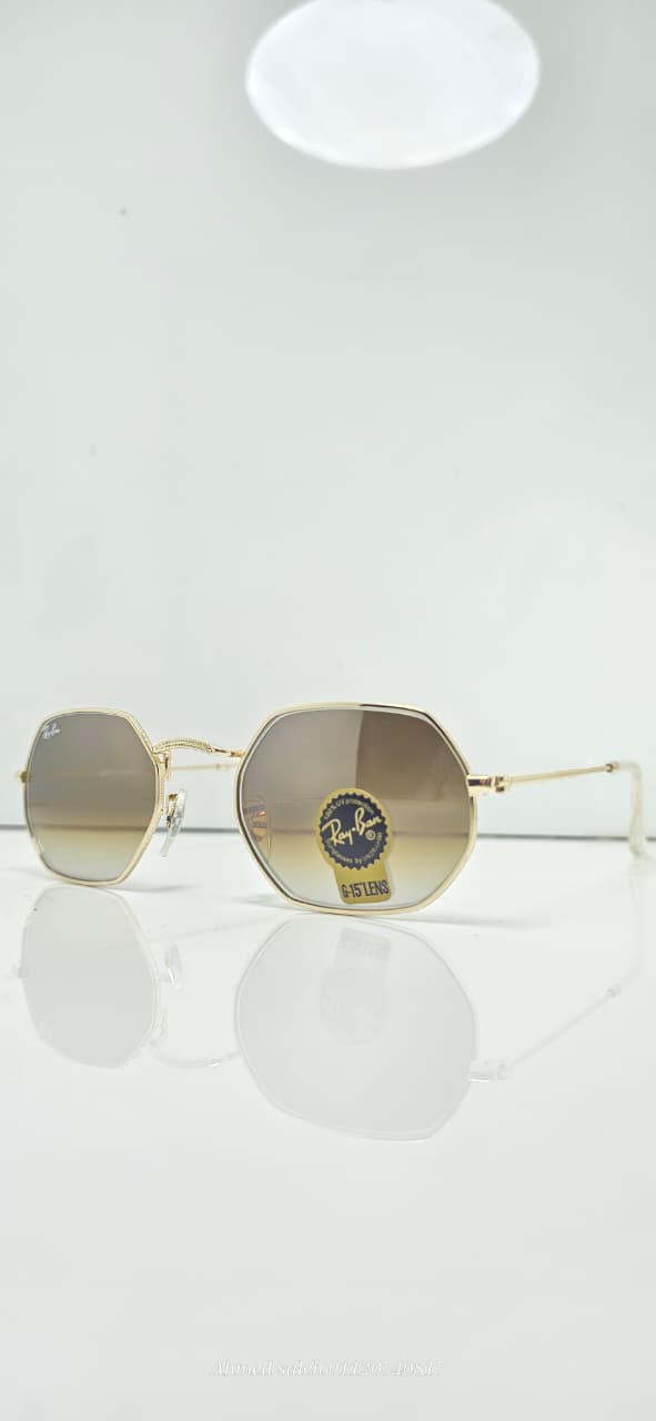 ITALY OCTAGONAL RAY-BAN MIRROR QUALITY(L).