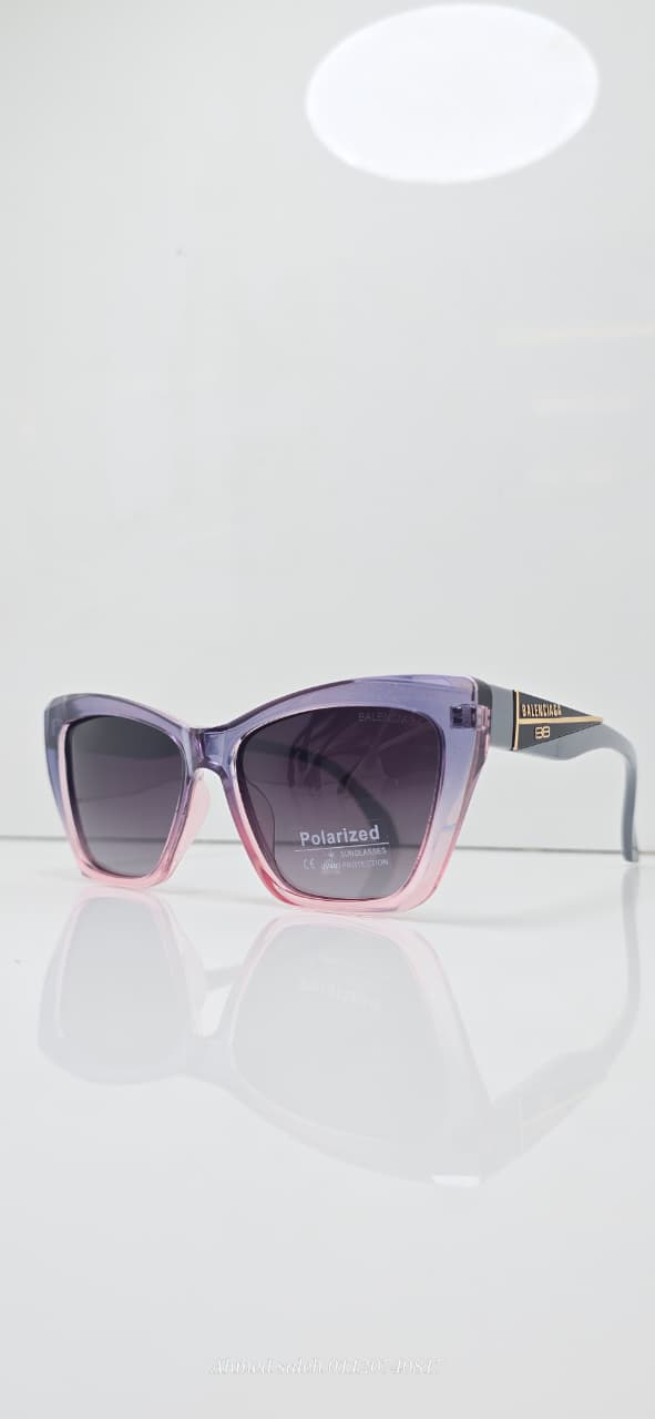 POLARIZED BALENCIAGA WOMEN MIRROR QUALITY SUNGLASSES.