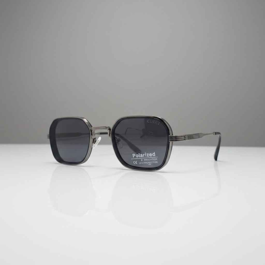 METAL POLARIZED GUCCI SUNGLASSES
