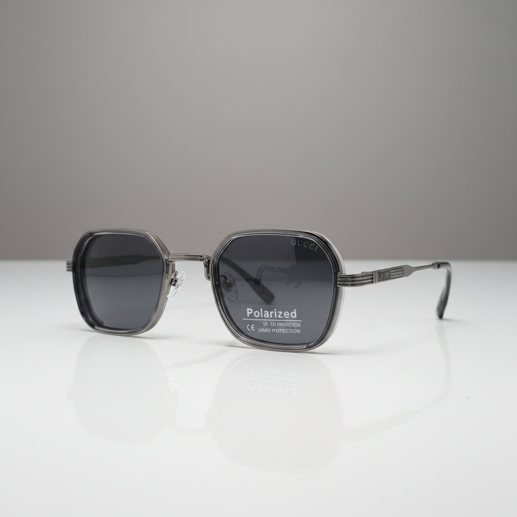 METAL POLARIZED GUCCI SUNGLASSES