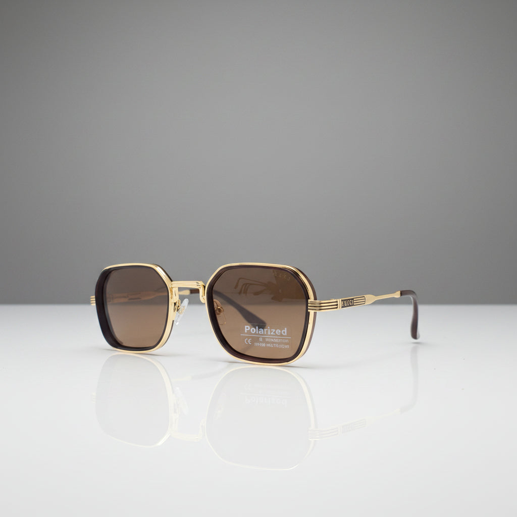 METAL POLARIZED GUCCI SUNGLASSES