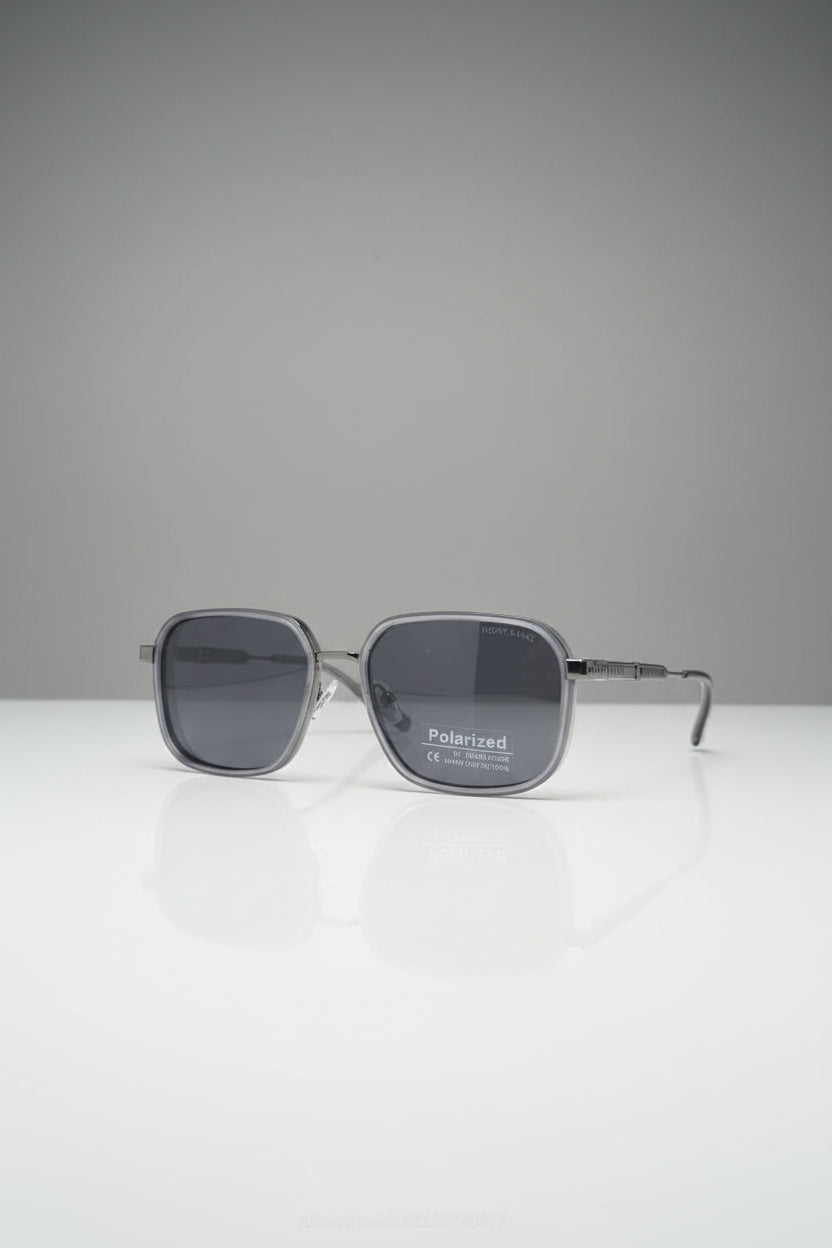 METAL POLARIZED MONT-BLANC SUNGLASSES