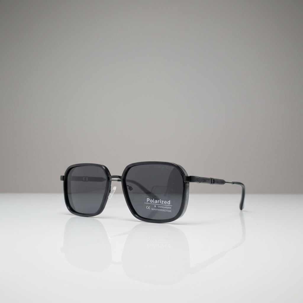 METAL POLARIZED MONT-BLANC SUNGLASSES
