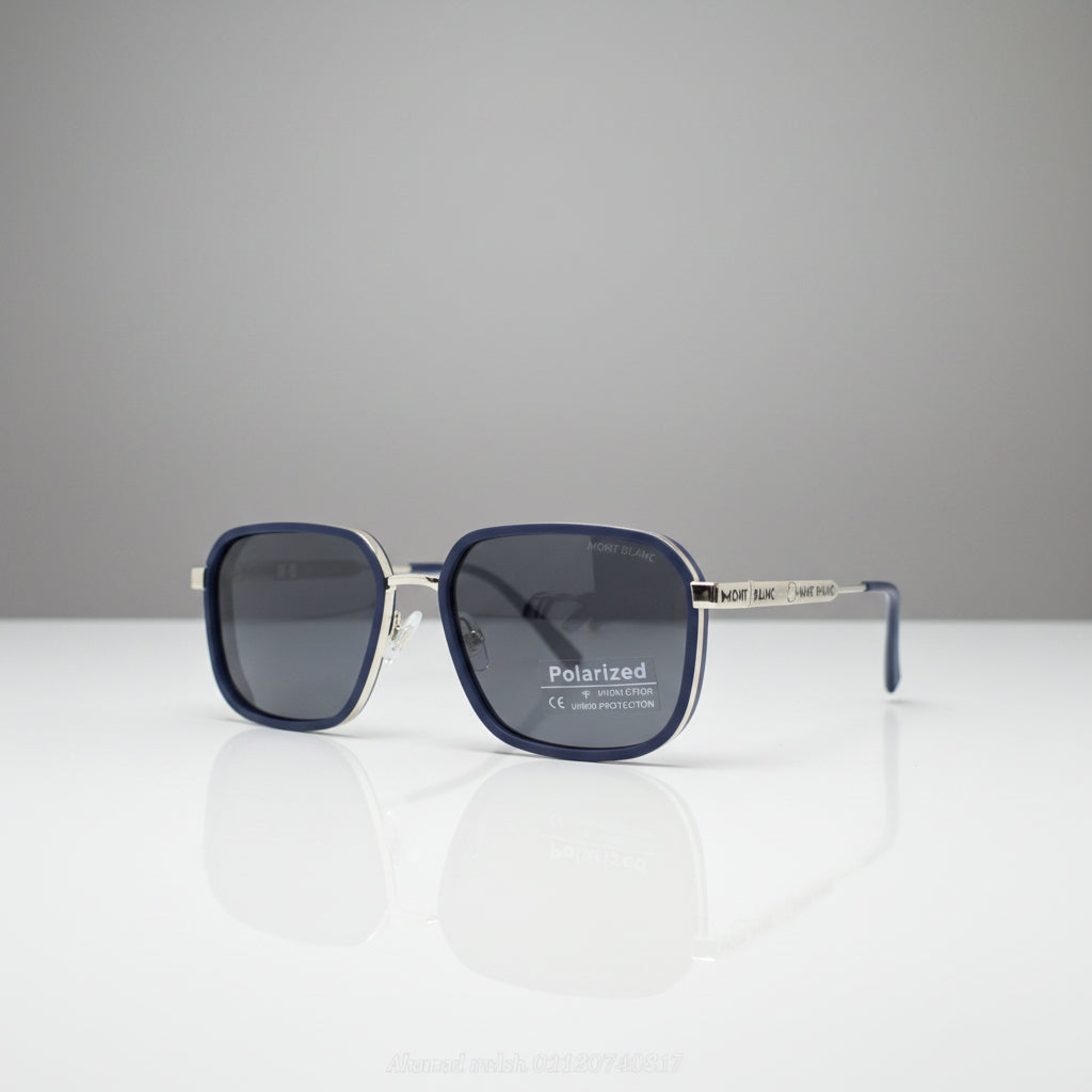 METAL POLARIZED MONT-BLANC SUNGLASSES