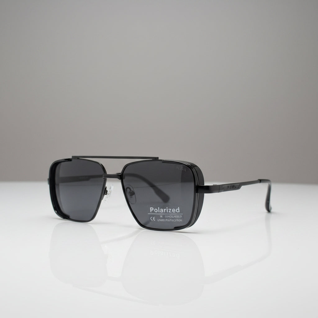 METAL POLARIZED PRADA SUNGLASSES