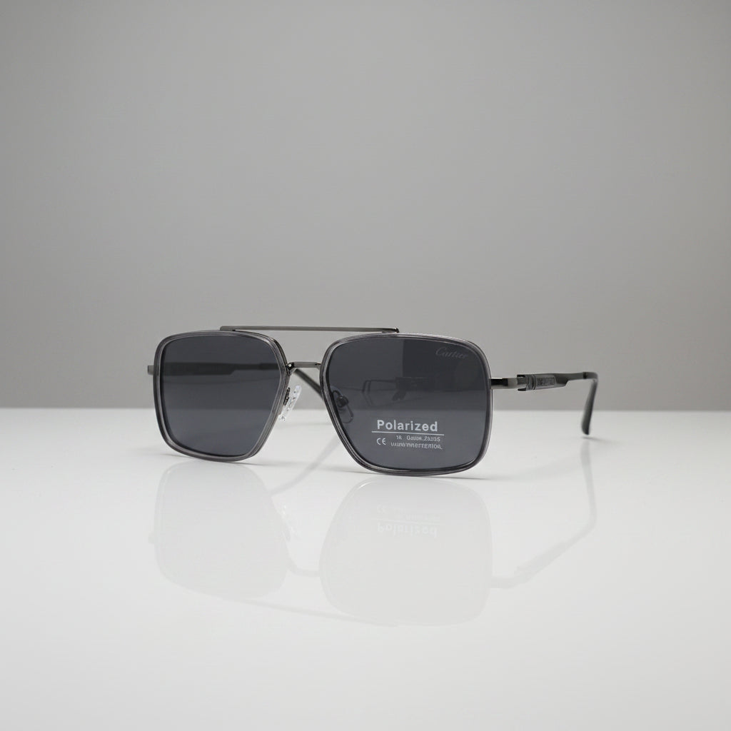 METAL POLARIZED CARTIER SUNGLASSES