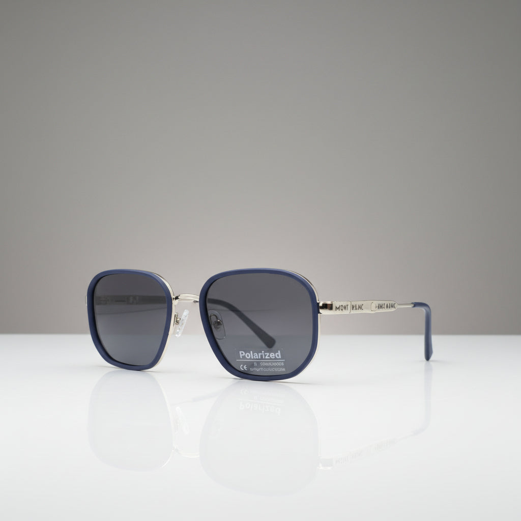 METAL POLARIZED MONT-BLANC SUNGLASSES