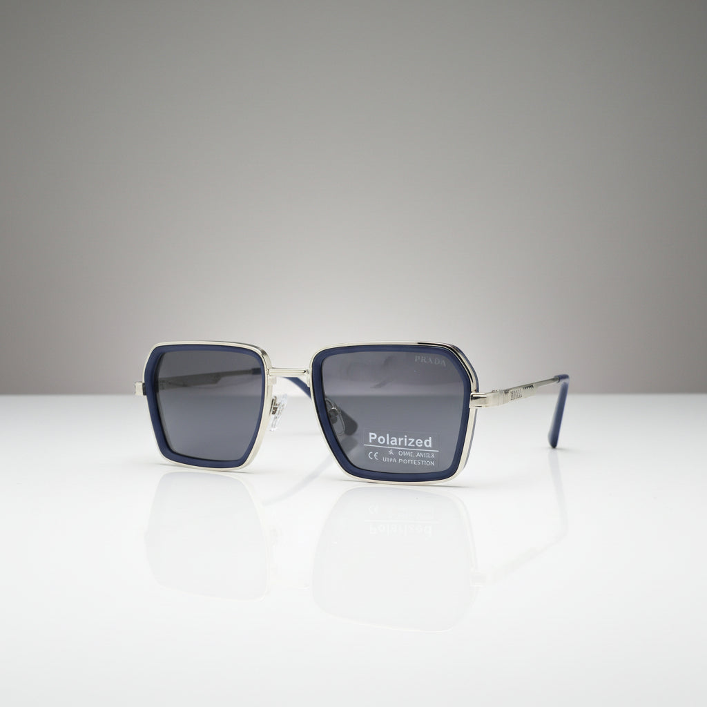 METAL POLARIZED PRADA SUNGLASSES