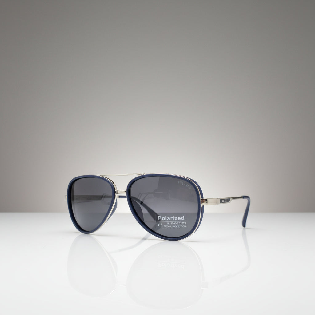 METAL POLARIZED PRADA SUNGLASSES