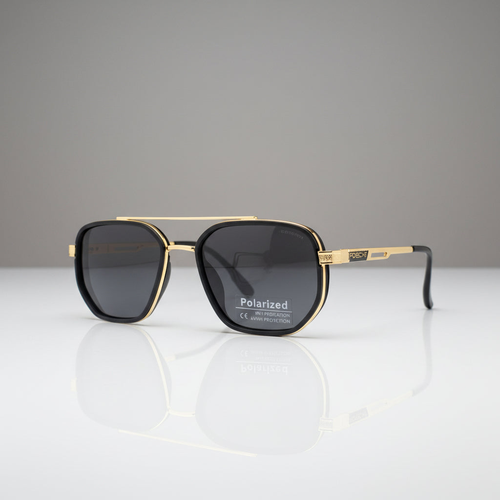 METAL POLARIZED PORSCHE SUNGLASSES