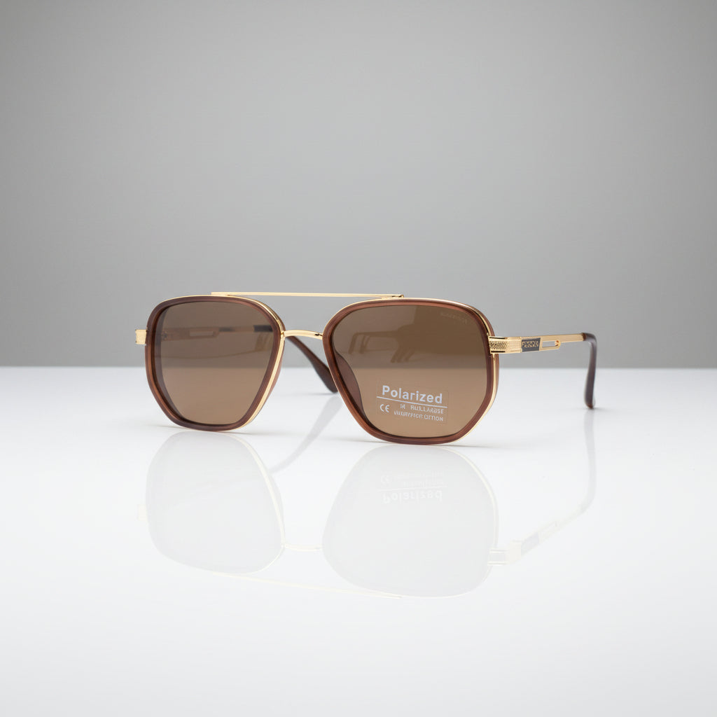 METAL POLARIZED PORSCHE SUNGLASSES