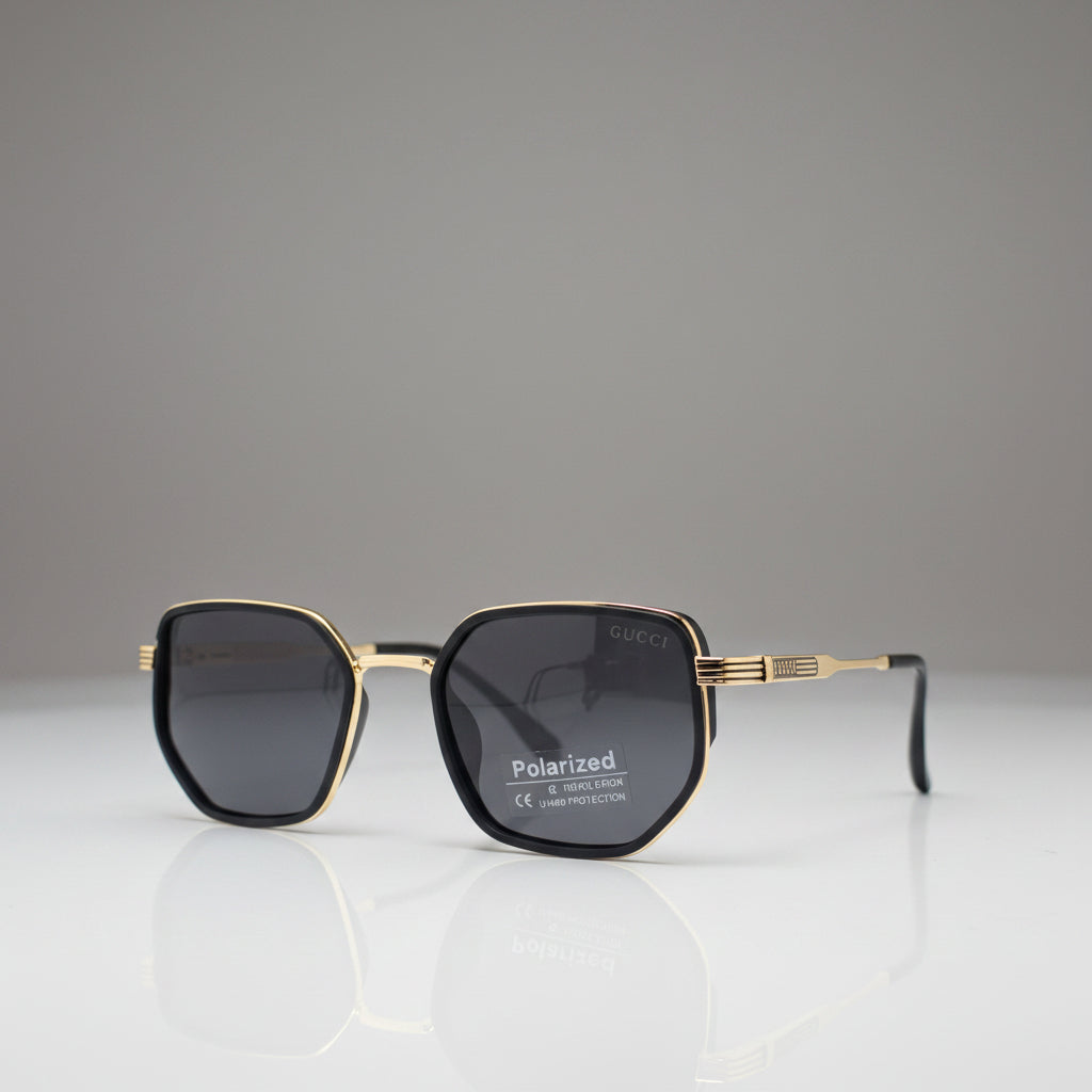 METAL POLARIZED GUCCI SUNGLASSES
