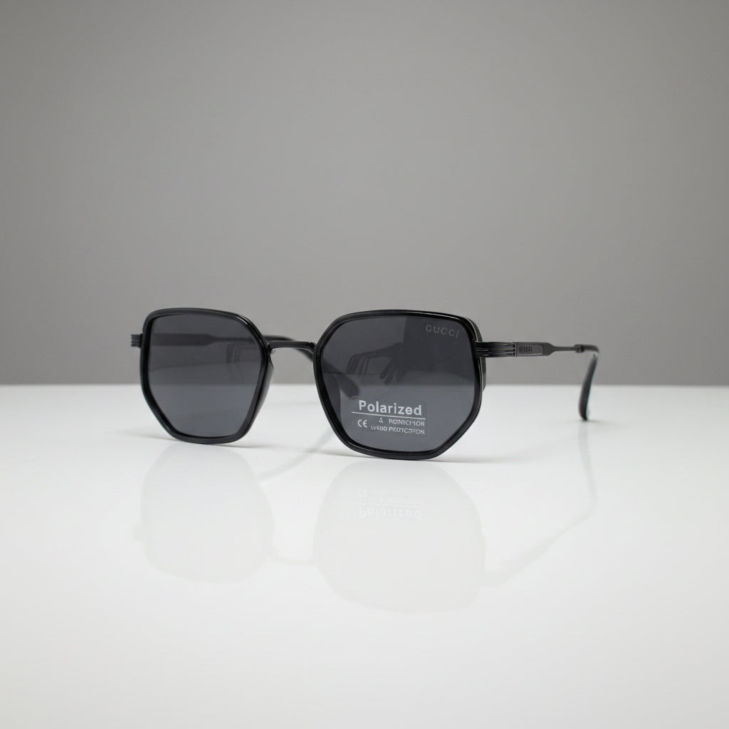 METAL POLARIZED GUCCI SUNGLASSES