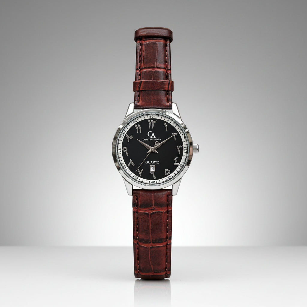 CHRISTIAN ADEN AR LEATHER MEN WATCH