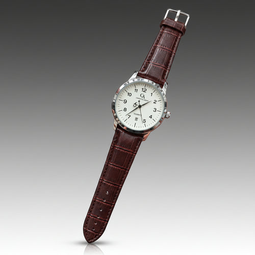 CHRISTIAN ADEN LEATHER MEN WATCH