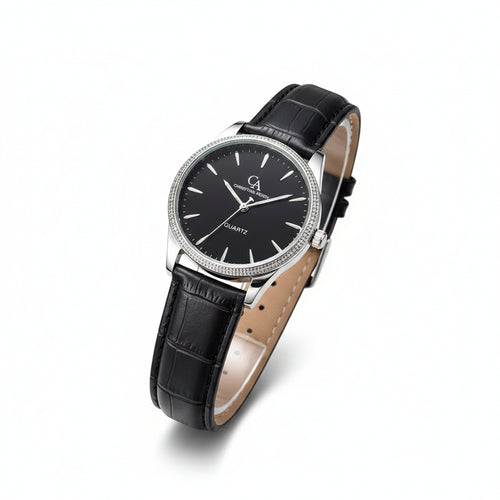 CHRISTIAN ADEN LEATHER MEN WATCH