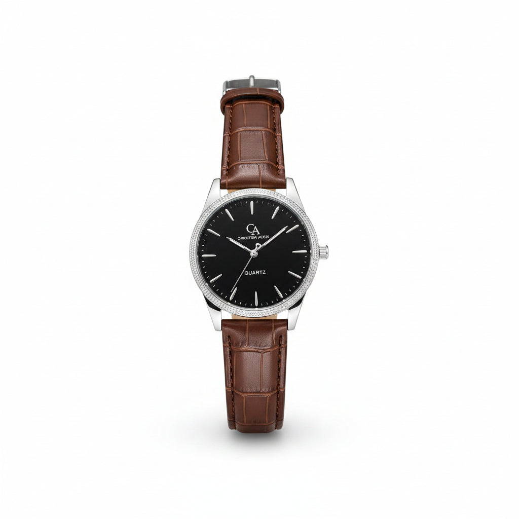 CHRISTIAN ADEN LEATHER MEN WATCH