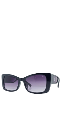 Italian-Made Chanel Square/Rectangular Sunglasses