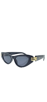 Italian-Made DIOR Cat-Eye Sunglasses.
